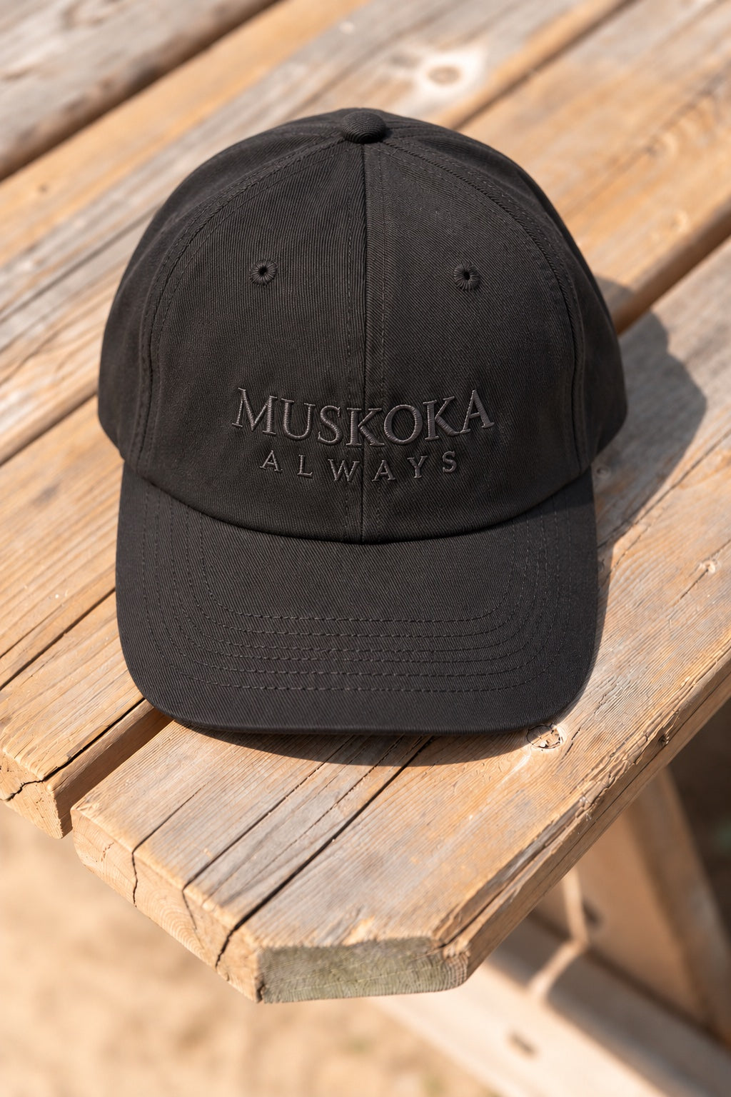 Dad Hat Muskoka Always Black