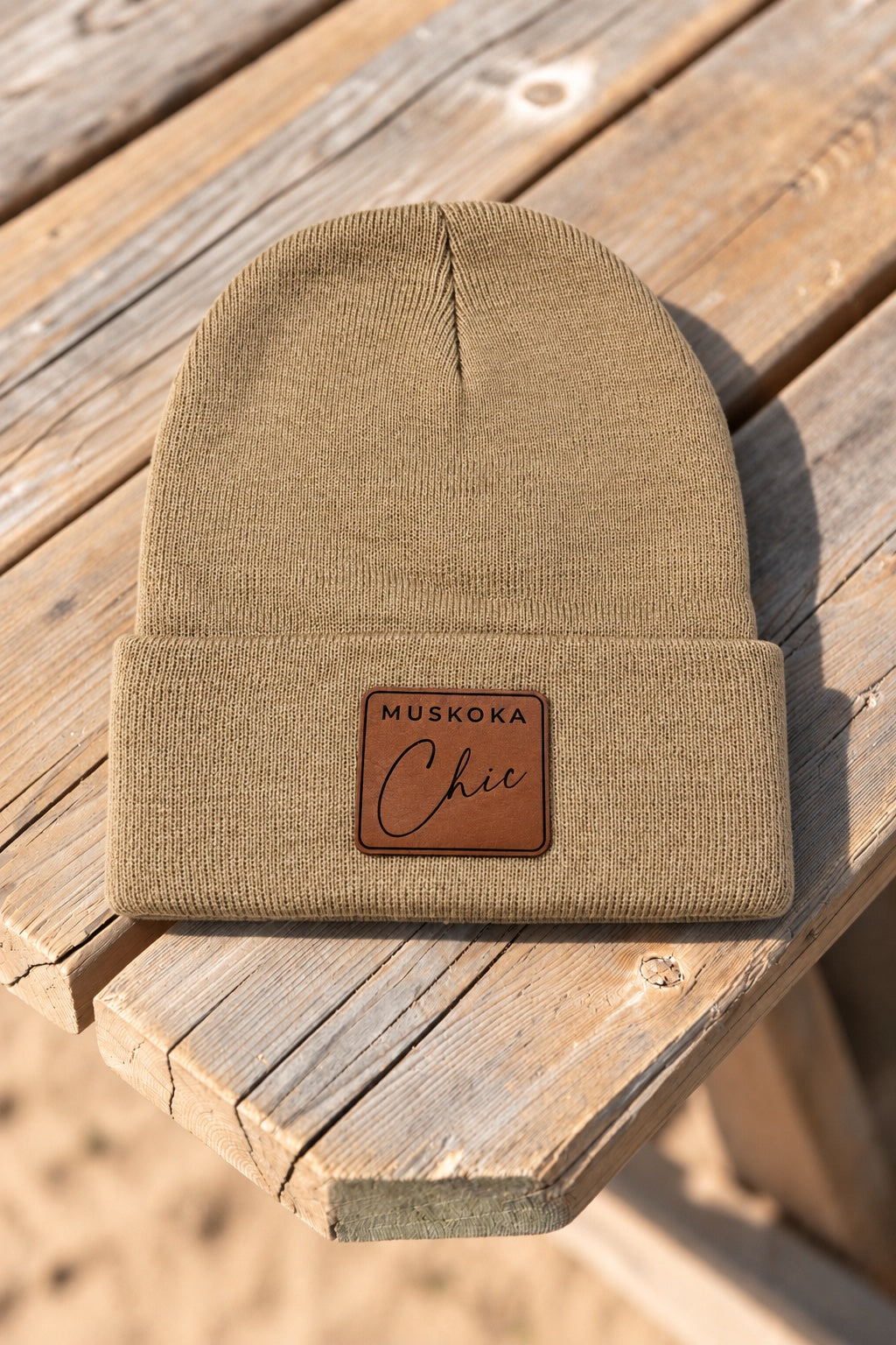 khaki toque muskoka chic